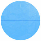 Film de piscine solaire Vidaxl flottant autour de 300 cm PE bleu