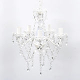 Chandelier Vidaxl 5 poires transparentes