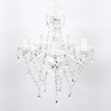 Chandelier Vidaxl 5 poires transparentes