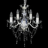 Chandelier Vidaxl 5 poires transparentes