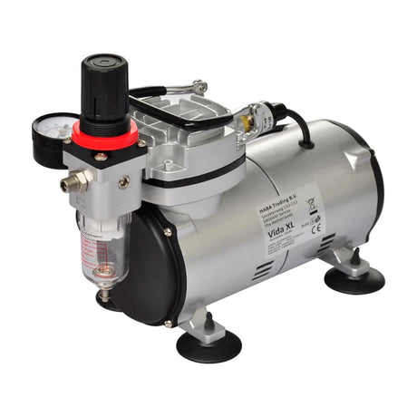 Ensemble de compresseur Vidaxl Airbrush avec 2 pistolets