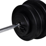 Vidaxl Barbellen Dumbell Set 60,5 kg