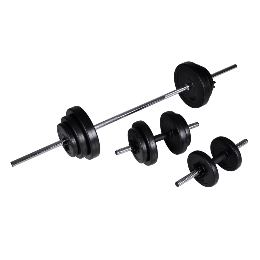 Vidaxl Barbellen Dumbell Set 30,5 kg