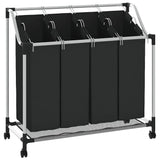 Vidaxl Wass Starter avec 4 dos noir et gris