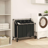 Vidaxl Wass Starter avec 4 dos noir et gris