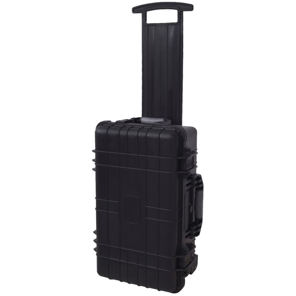 Vidaxl Hardcase -Transportkoffer mit Rädern und Schaum im Inneren