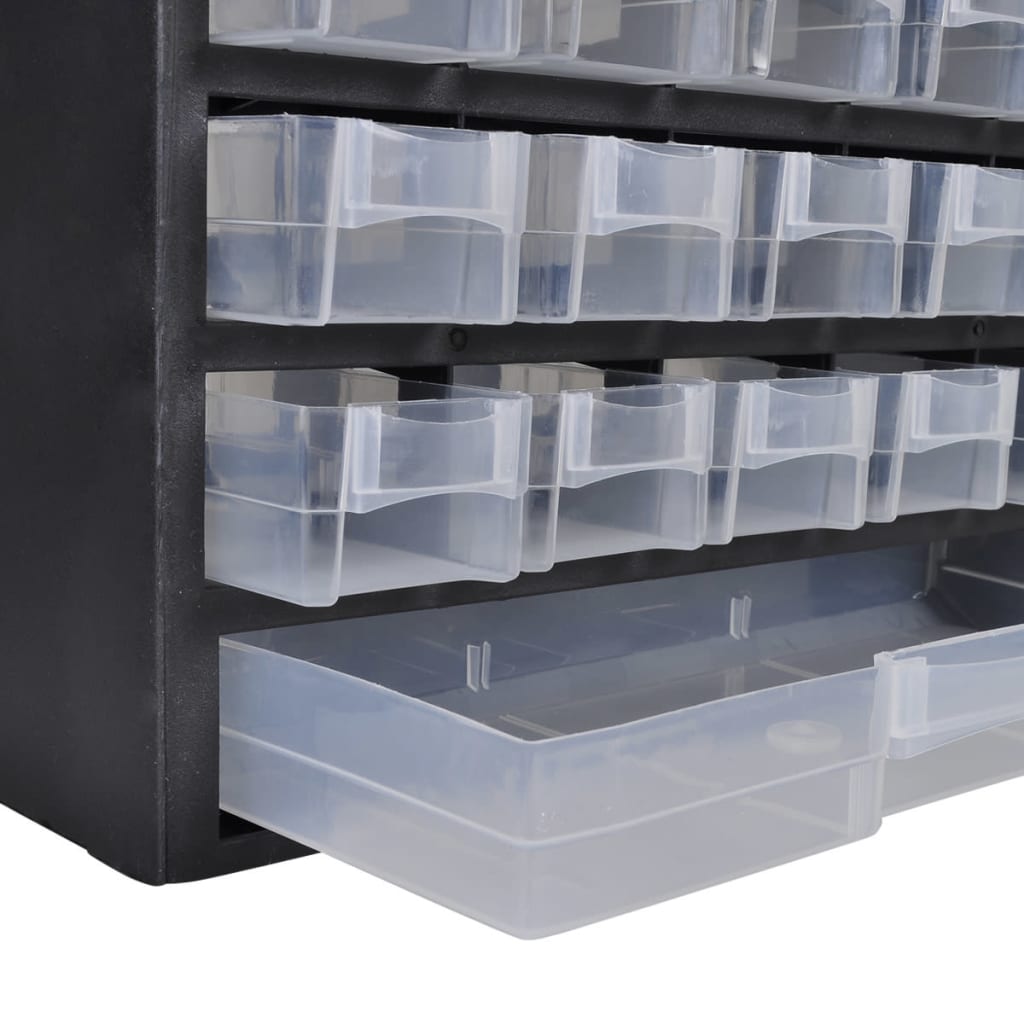 Vidaxl Toolbox Plastique avec 41 tiroirs