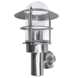 Vidaxl Wall Lampe inoxydable en acier