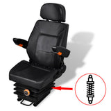 Chaise de tracteur Vidaxl avec suspension