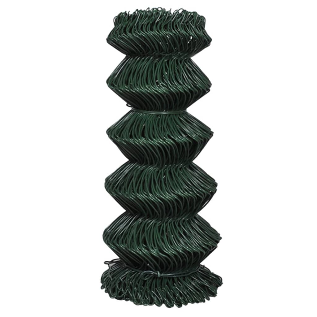 Vidaxl Gaashek 0,8x25 m en acier vert