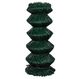 Vidaxl Gaashek 0,8x25 m en acier vert