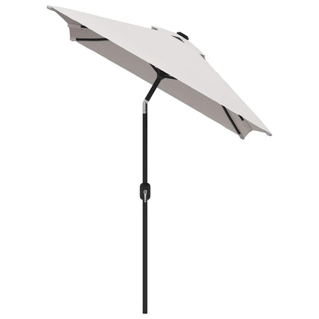 Vidaxl parasol quadrangulaire sable blanc 200 x 300 cm