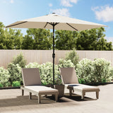 Vidaxl Parasol Quadrangularni pesek bela 200 x 300 cm