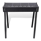 Vidaxl Charcoal Barbecue debout carré 75x28 cm