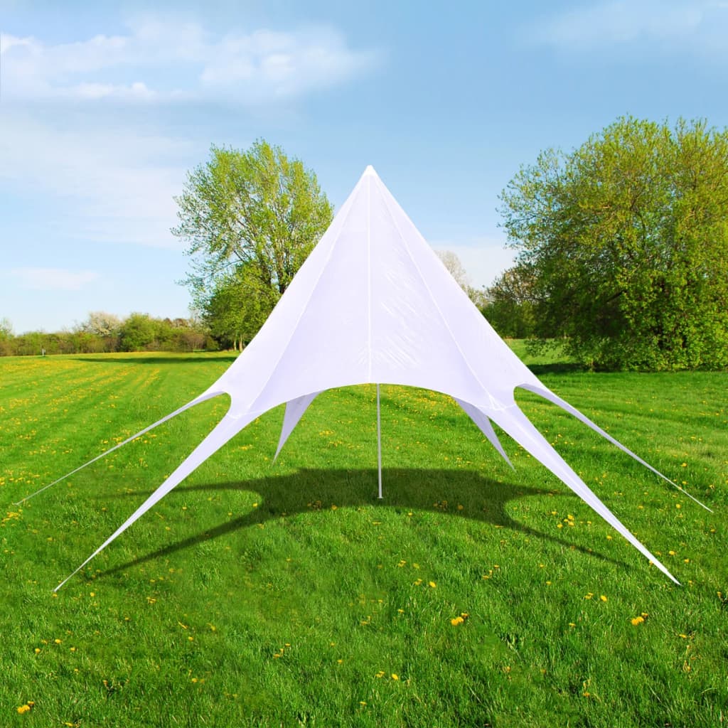 Vidaxl étoile hexagonale éventie 10 m