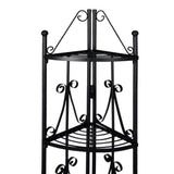 Vidaxl Hushy Plant Rack Romy (noir)