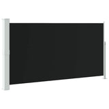 Vidaxl Wind Scred Sundable Extenable 160x300 cm noir