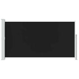 Vidaxl Wind Scred Sundable Extenable 160x300 cm noir