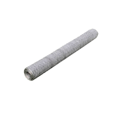 Vidaxl Poulet Fil 25x1 m Galvanisé en acier argenté coloré