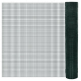Vidaxx grillage 25x1 m en acier galvanisé avec revêtement PVC vert