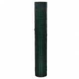 Vidaxx grillage 25x1 m en acier galvanisé avec revêtement PVC vert