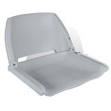 Chaise de bateau Vidaxl sans coussin pliable 48x51x41 cm gris