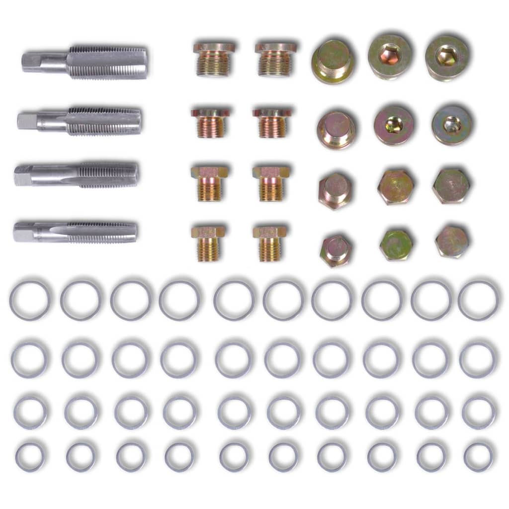 Vidaxl Olieaftapplug Repair Set M13 M15 M17 M20 64-deli