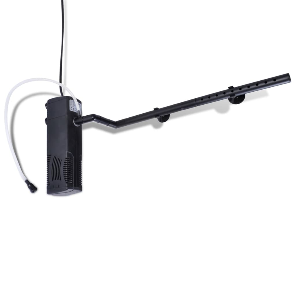 Pompe de filtration d'aquarium VidaXL avec charbon actif 800l u