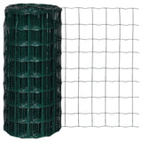 Vidaxl Euro Hek 10x0,8 m en acier vert