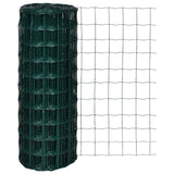 Vidaxl Euro Hek 10x1,0 m en acier vert
