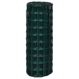 Vidaxl Euro Hek 10x1,0 m en acier vert