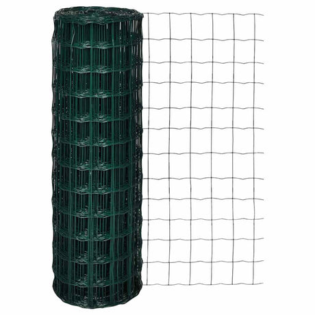 Vidaxl Euro Hek 10x1,2 m en acier vert