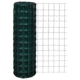 Vidaxl Euro Hek 10x1,2 m en acier vert