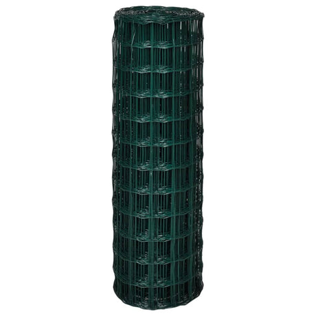 Vidaxl Euro Hek 10x1,2 m en acier vert