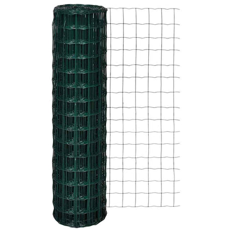 Vidaxl Euro Hek 10x1,5 m en acier vert