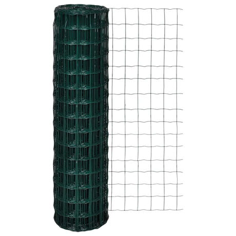 Vidaxl Euro Hek 10x1,5 m en acier vert