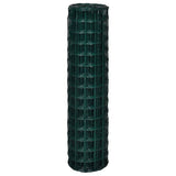 Vidaxl Euro Hek 10x1,5 m en acier vert
