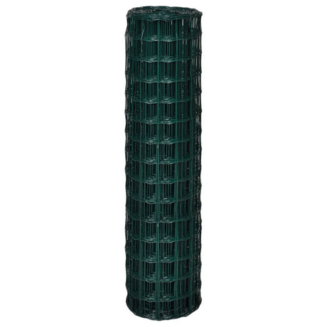 Vidaxl Euro Hek 10x1,5 m en acier vert