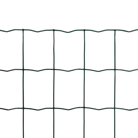 Vidaxl Euro Hek 25x0,8 m en acier vert