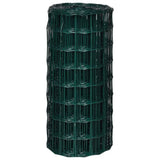 Vidaxl Euro Hek 25x0,8 m en acier vert