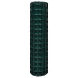 Vidaxl Euro Hek 25x1,5 m en acier vert