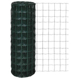 Vidaxl Euro Hek 10x1,0 m en acier vert