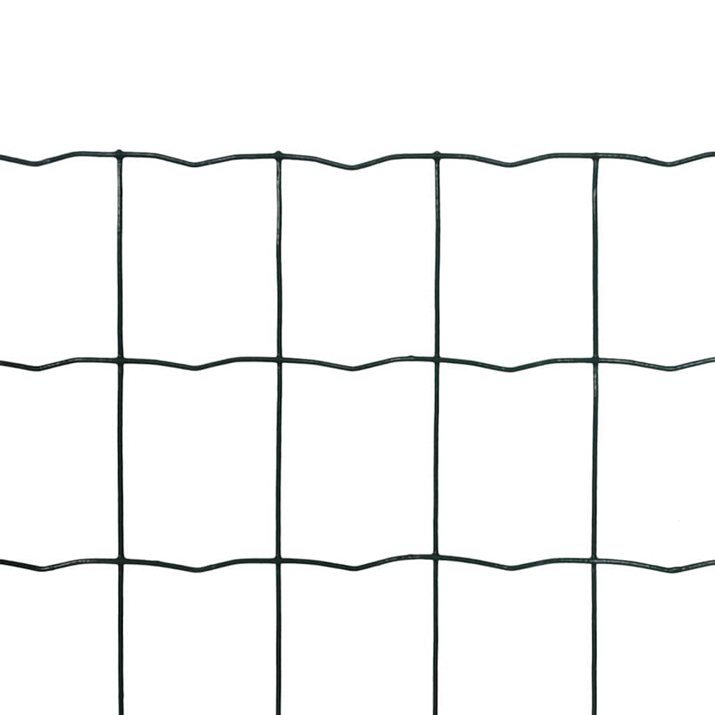 Vidaxl Euro Hek 10x1,2 m en acier vert