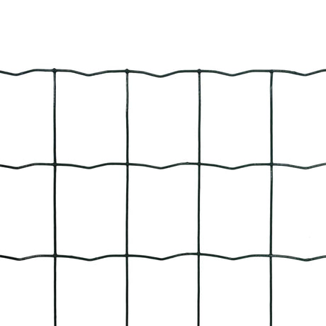 Vidaxl Euro Hek 25x0,8 m en acier vert