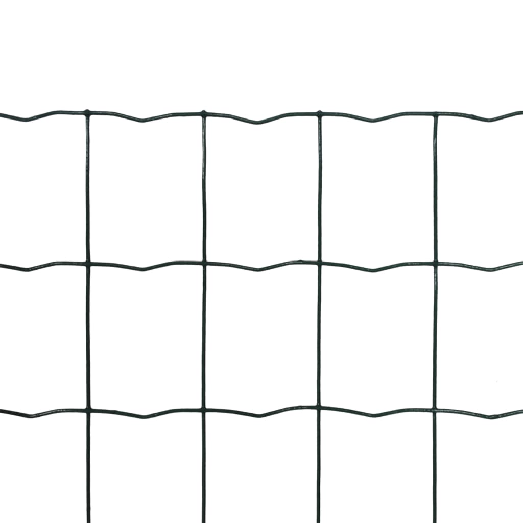 Vidaxl HEK 25x1,0 m stålgrønn