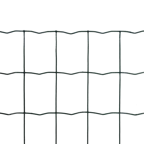 Vidaxl Euro Hek 25x1,2 m en acier vert