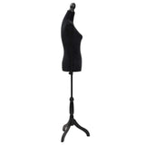 Vidaxl estalage poupée torse femme noire