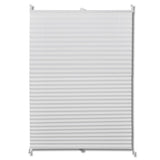 Vidaxl Roller Blind 40x200 cm de blanco plisado