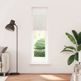 Vidaxl rouleau aveugle 40x200 cm plissé blanc