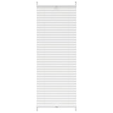 Vidaxl Plisséjalind 50x125 cm blanc